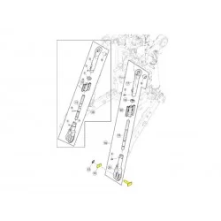 AXE INFERIEUR CHANDELLE DE RELEVAGE162208 