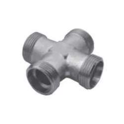 ADAPTATEUR HYDRAULIQUE EN CROIX  4 X MALE M18X1,5 - 12L 