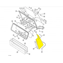 VITRE DE COIN DROITE CABINE XL 
