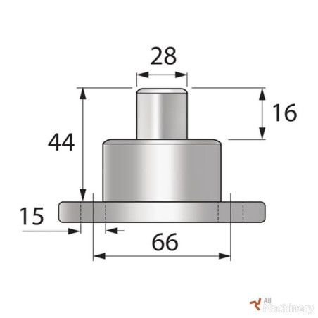 PIVOT INFERIEUR DE PONT AVANT  