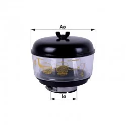 Prefiltre a air complet - 1693129m1 - prefiltre a air complet massey ferguson - 340, 342, 350, 352, 354, 355, 360, 362, 365, 372