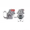 POMPE ALIMENTATION POUR MASSEY FERGUSSON