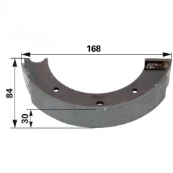 JEU DE MACHOIRES DE FREIN 180 X 30 MM 