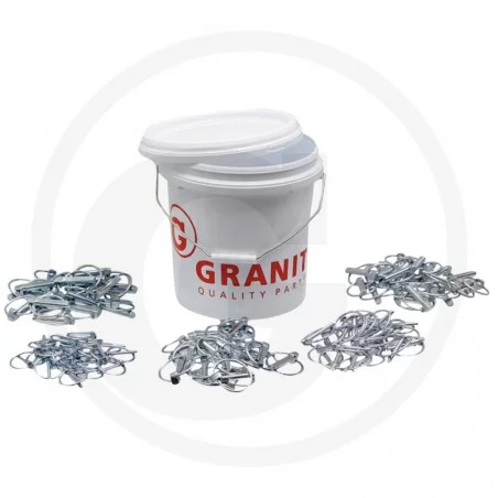 ASSORTIMENT DE 100 GOUPILLES CLIPS ASSORTIMENT DE 100 GOUPILLES CLIPS