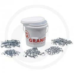 ASSORTIMENT DE 100 GOUPILLES CLIPS 