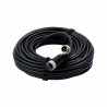 CABLE POUR CAMERA DE RECUL - CONNEXION 4 BROCHES - 20 METRES 