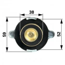 BOUCHON DE RADIATEUR ( 58 MM )