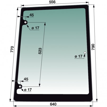 VITRE LATERALE GAUCHE 82029321 