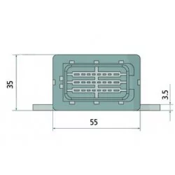 CENTRALE CLIGNOTANTE 12V 21W POUR CASE NEW HOLLAND STEYR 