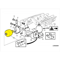 ACCUMULATEUR PONT AVANT JOHN DEERE162619 