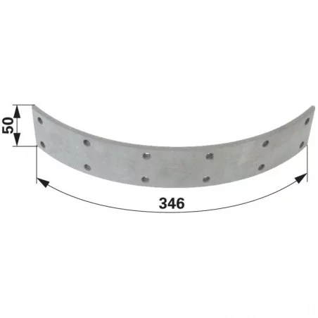 Bague de pédale de frein Massey Ferguson 35, 65, 133, 135, 140