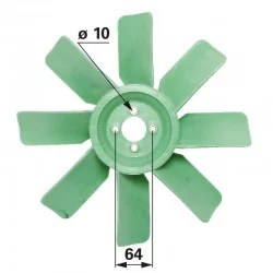 PALE DE VENTILATEUR POUR JOHN DEERE