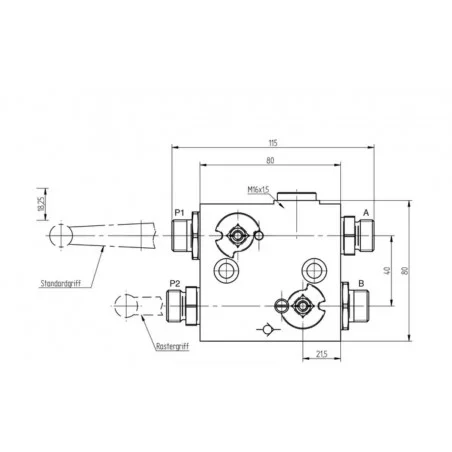 VALVE SUSPENSION DE PONT AVANT  