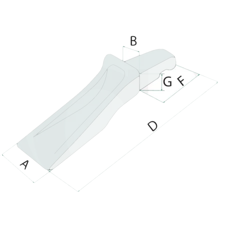 DENT TYPE BOFORS B0 - 4047166, 4046815 
