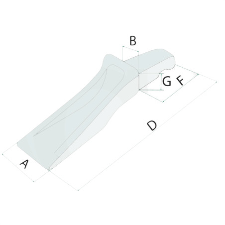 DENT TYPE BOFORS B0 - 4047166, 4046815 