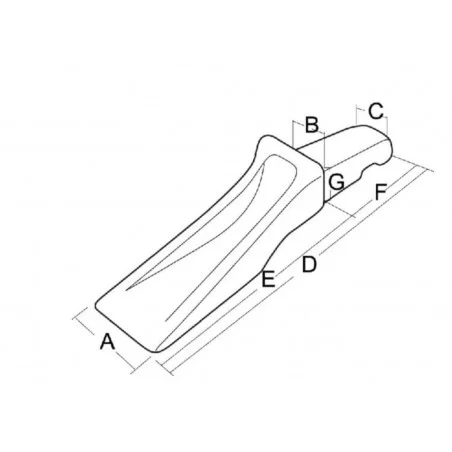 DENT TYPE BOFORS B3 - 3031539 