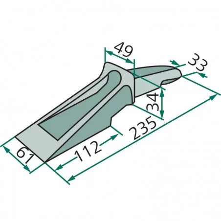 DENT TYPE LEHNHOFF 411 - 411F DENT TYPE LEHNHOFF 411 - 411F