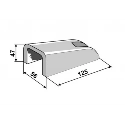 SUPPORT DENT TYPE LEHNHOFF 411 - 011HS 