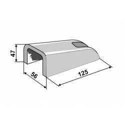 SUPPORT DENT TYPE LEHNHOFF 411 - 011HS 