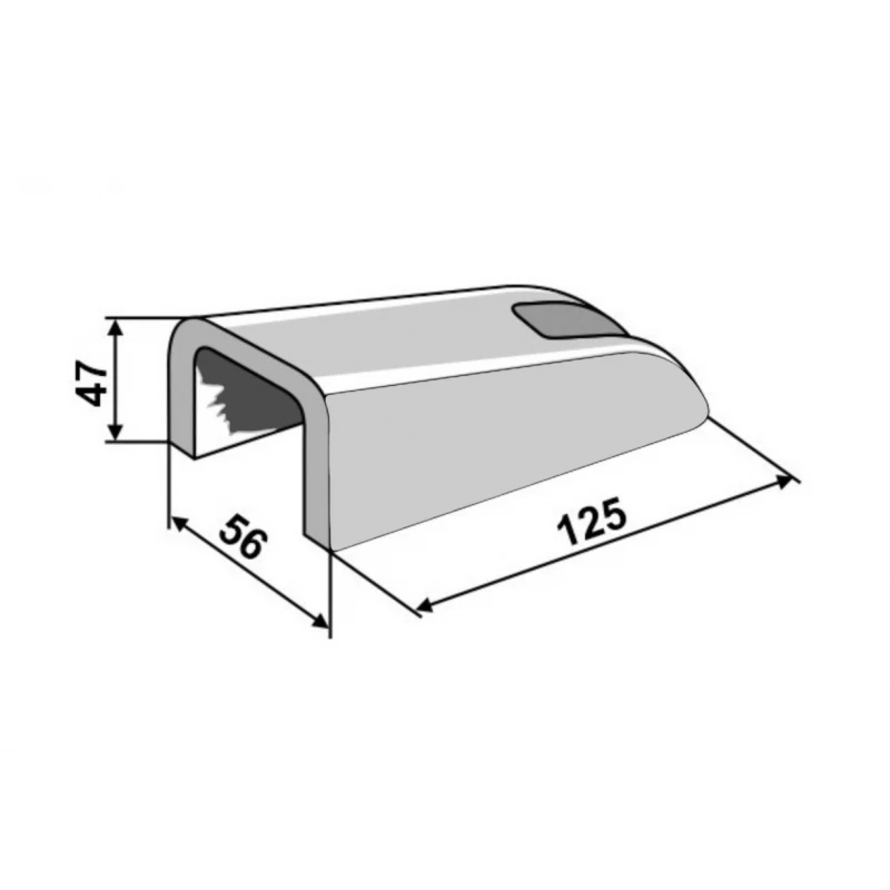 SUPPORT DENT TYPE LEHNHOFF 411 - 011HS 