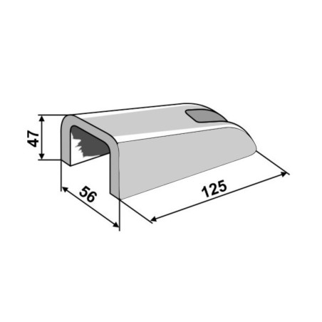 SUPPORT DENT TYPE LEHNHOFF 411 - 011HS 