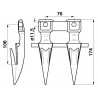 DOIGT DOUBLE  L 174 MM 