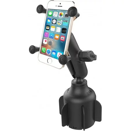 SUPPORT SMARTPHONE AVEC SUPPORT PORTE GOBELET SUPPORT SMARTPHONE AVEC SUPPORT PORTE GOBELET