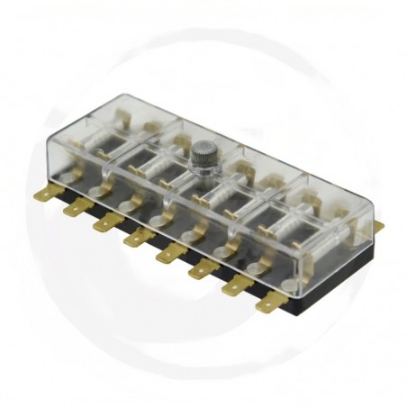 BOITE A FUSIBLES 8 POLES - CONNEXION FICHE PLATES BOITE A FUSIBLES 8 POLES - CONNEXION FICHE PLATES