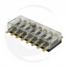 BOITE A FUSIBLES 8 POLES - CONNEXION FICHE PLATES 
