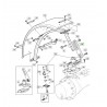 SUPPORT DE GARDE BOUE JOHN DEERE 
