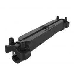 RAIL A BRIDES POUR TUBES DE 15,9 0 31,8 MM - LONGUEUR 30,48 MM 