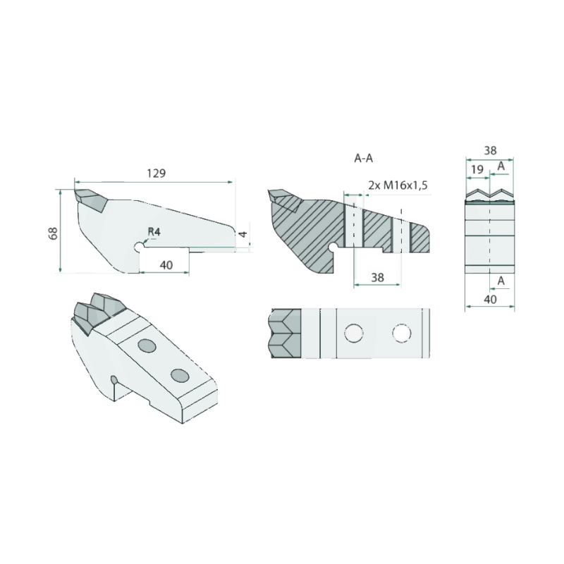 Kit 10 Mini-forets PCB Carbure De Tungstène - Ø 0.1 à 1.0mm Pour Circuit Imprimé