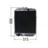 RADIATEUR POUR NEW HOLLAND TS 82015097 