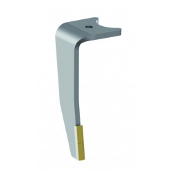 DENT DE HERSE ROTATIVE DROITE 2 PLAQUETTES CARBURE POUR AMAZONE CULTIMIX 967495 