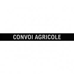 PAIRE DE LAMELLE CONVOI AGRICOLE POUR RAMPE D'ECLAIRAGE 