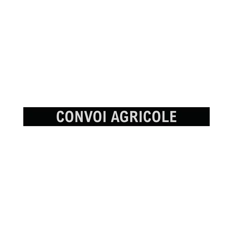 PAIRE DE LAMELLE CONVOI AGRICOLE POUR RAMPE D'ECLAIRAGE 