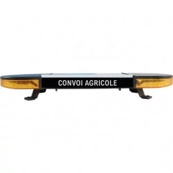 PAIRE DE LAMELLE CONVOI AGRICOLE POUR RAMPE D'ECLAIRAGE 
