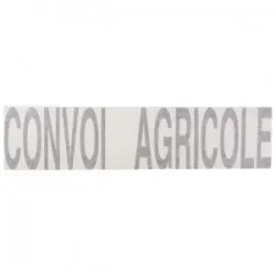 AUTOCOLLANT "CONVOI AGRICOLE" 95 X 390 MM 
