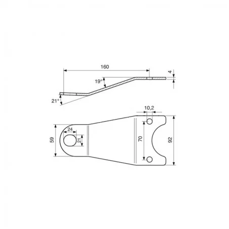 PORTE COUTEAU POUR FAUCHEUSE PÖTTINGER PORTE COUTEAU POUR FAUCHEUSE PÖTTINGER
