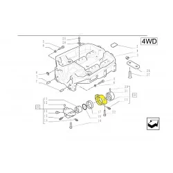 FRONT AXLE SUPPORT FOR CASE / NEW HOLLAND TRACTORS