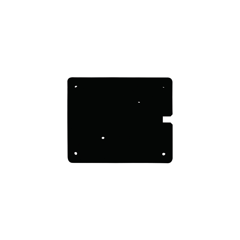 PLAQUE DE SUPPORT ANTENNE GPS  POUR PAVILLON DE TRACTEUR 