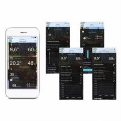 STATION METEO SANS FIL COULEUR 3 CAPTEURS 