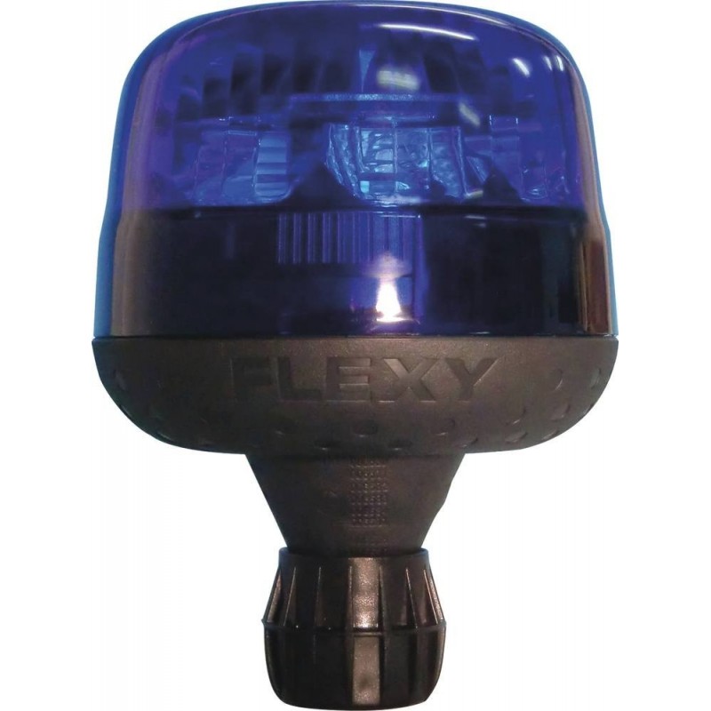 Gyrophare 12/24V Flash LED - Flexible Bleu - Labarriere SAS