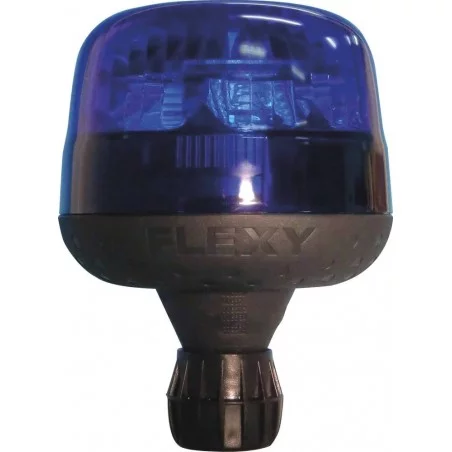 GYROPHARE LED BLEU FLEXIBLE 12/24V  