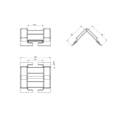 PROTECTION POUR SANGLE  60 MM 