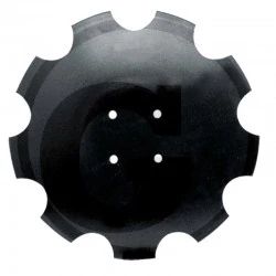 DISQUE BOMBE CRENELE 460 X 4 MM 4 TROUS