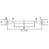 PUSH BAR THREAD 27 X 3 MM 400/550 MM