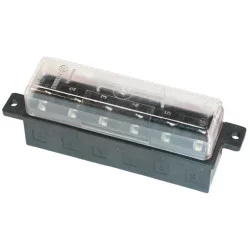 BOITE A FUSIBLES BROCHES ARRIERE - CAPACITE 6 