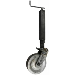 BEQUILLE MECANIQUE AVEC ROUE CAOUTCHOUC 501008P