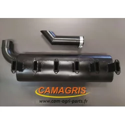 COLLECTEUR-SILENCIEUX D'ÉCHAPPEMENT F6L914, F6L913, F6L912 